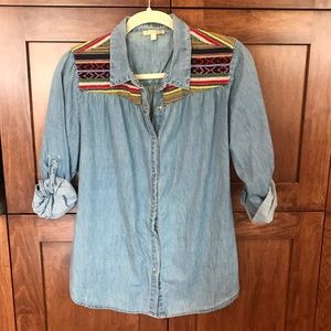 Denim shirt